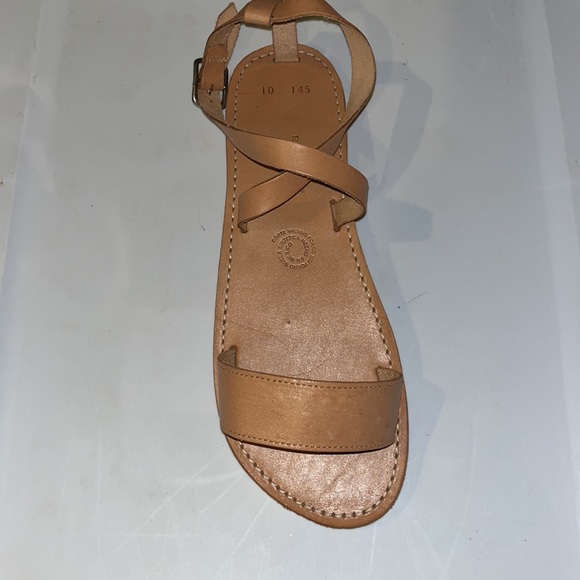 Redhawk Boot Co. Natural Genuine Leather Gladiator Sandals (149) Women’s 10 NEW - Picture 6 of 9